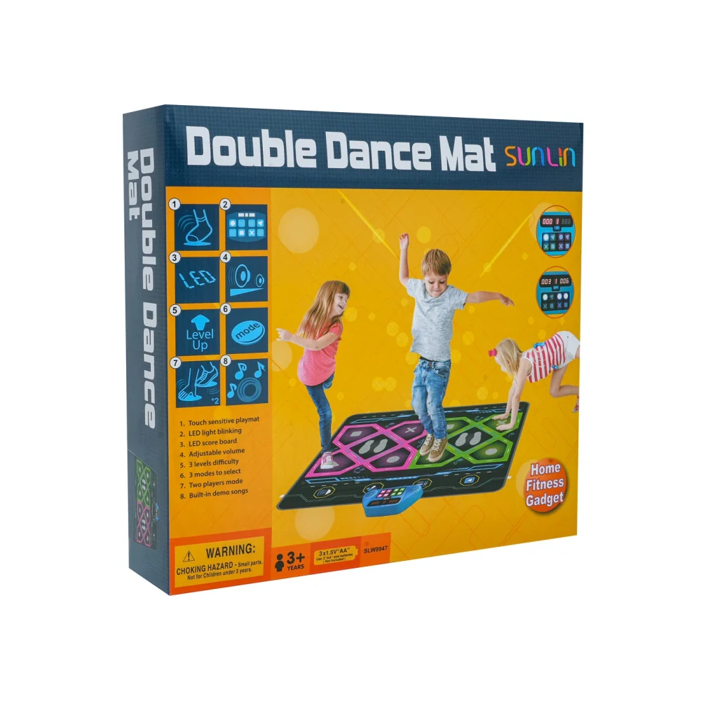 JOKO Detská Tanečná Podložka DUO pre 2 deti