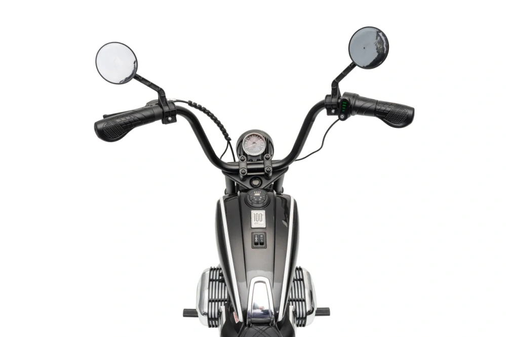 JOKO Elektrická Motorka BMW R18, Bezkefový 200W Motor, batéria 24V, Nafukovacie kolesá, Nosnosť 65kg, čierna