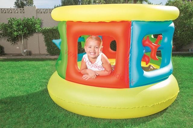 Bestway 52056 Detská Nafukovacia trampolína so stenou 152 cm