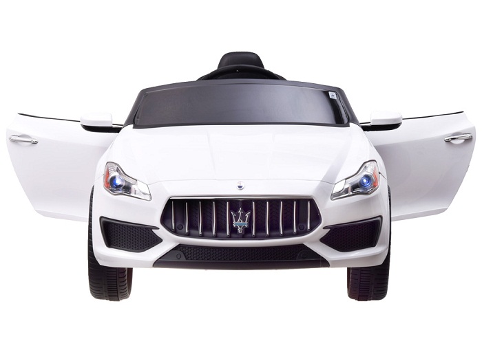 JOKO, Elektrické autíčko Maserati, USB, MP3, biele