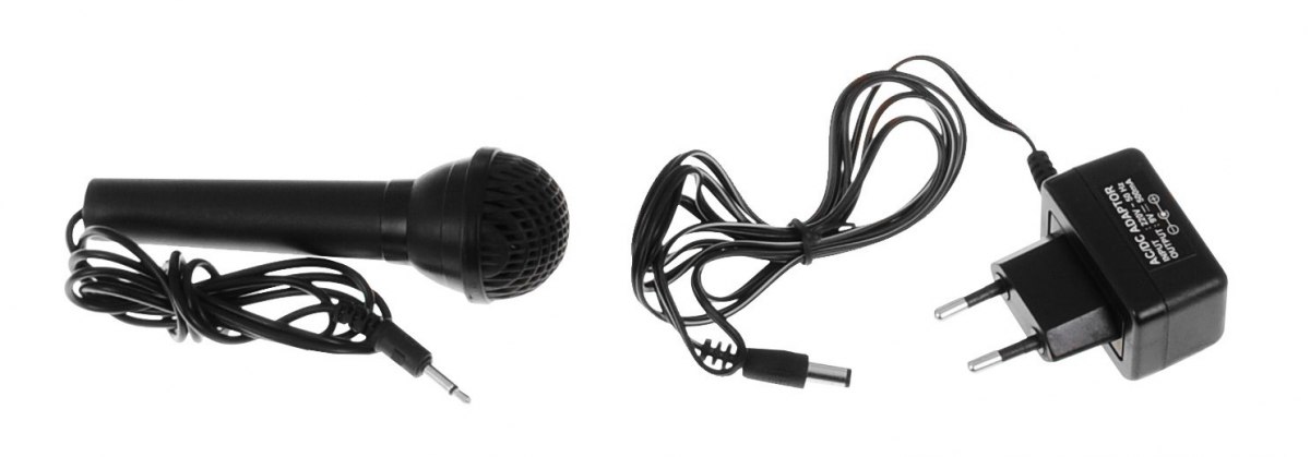 JOKO Detské klávesy MQ-008UF 76cm so Stereo reproduktormi + mikrofón a USB vstup, 61 kláves, Adaptér, biele