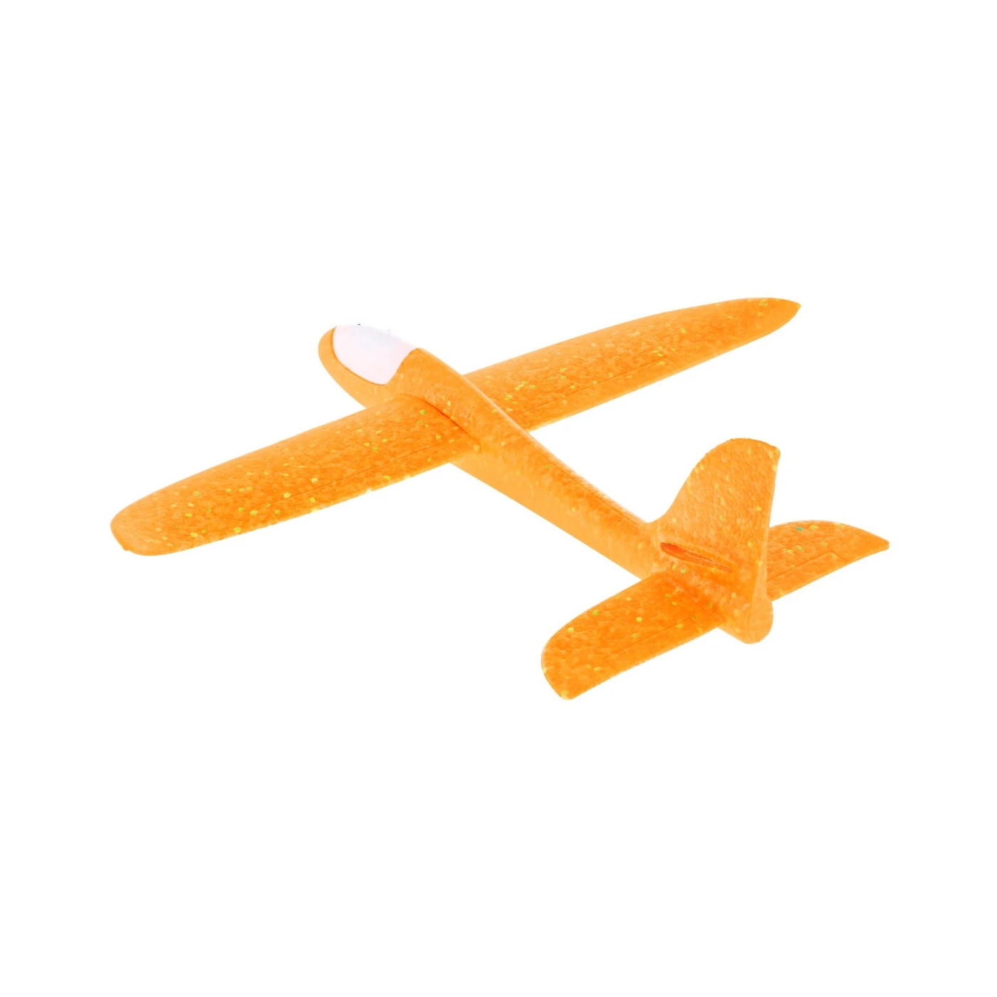 JOKO Veľké Polystyrénové Lietadlo 49cm so svetlom, oranžové