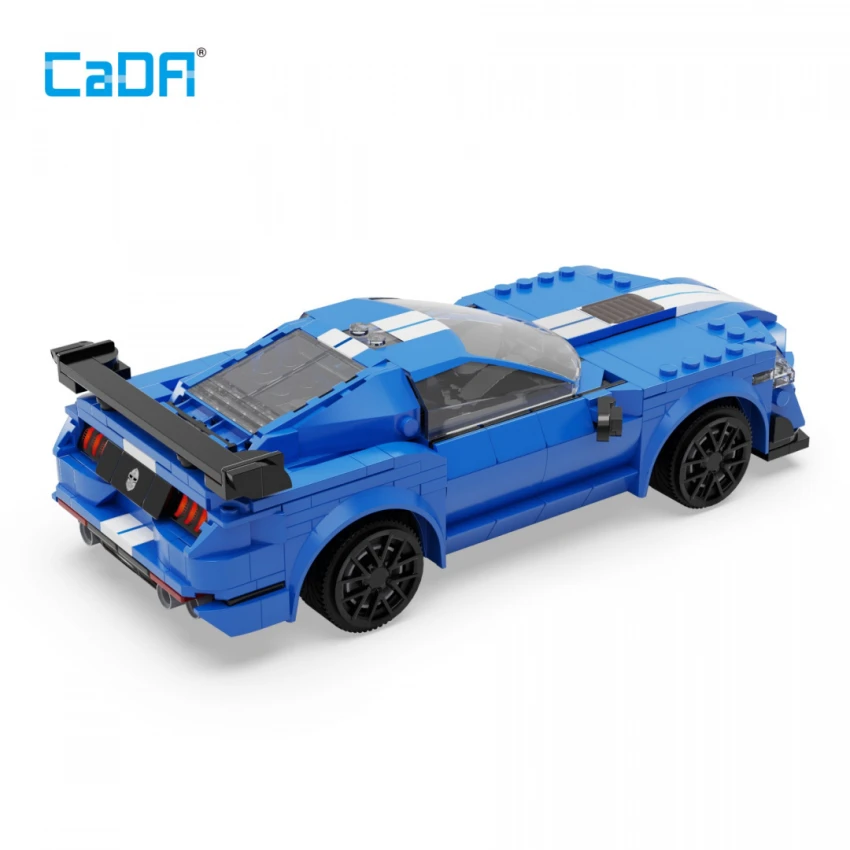 CaDa TECHNIC – EE Technická stavebnica Pretekárske Auto Blue Knight-500 325ks