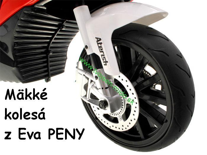 JOKO Elektrická motorka BMW S1000 RR + penové kolesá, červená