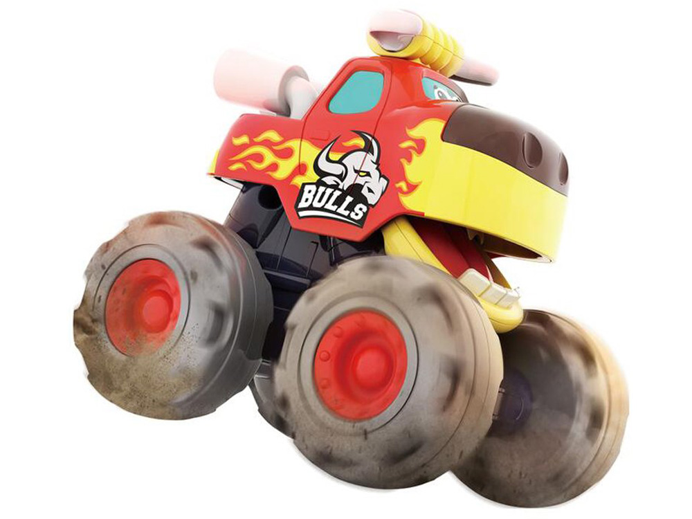HOLA Toys Autíčko Monster Truck Býk, červené