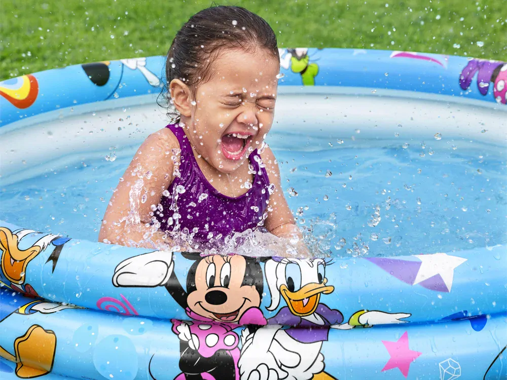 Bestway 91007 Detský Bazén Junior Mickey Mouse a Friends 122 x 25 cm