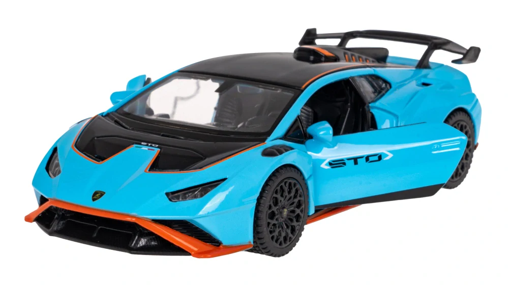 RASTAR Kovový model Autíčka Lamborghini Huracan STO 1:32, modré