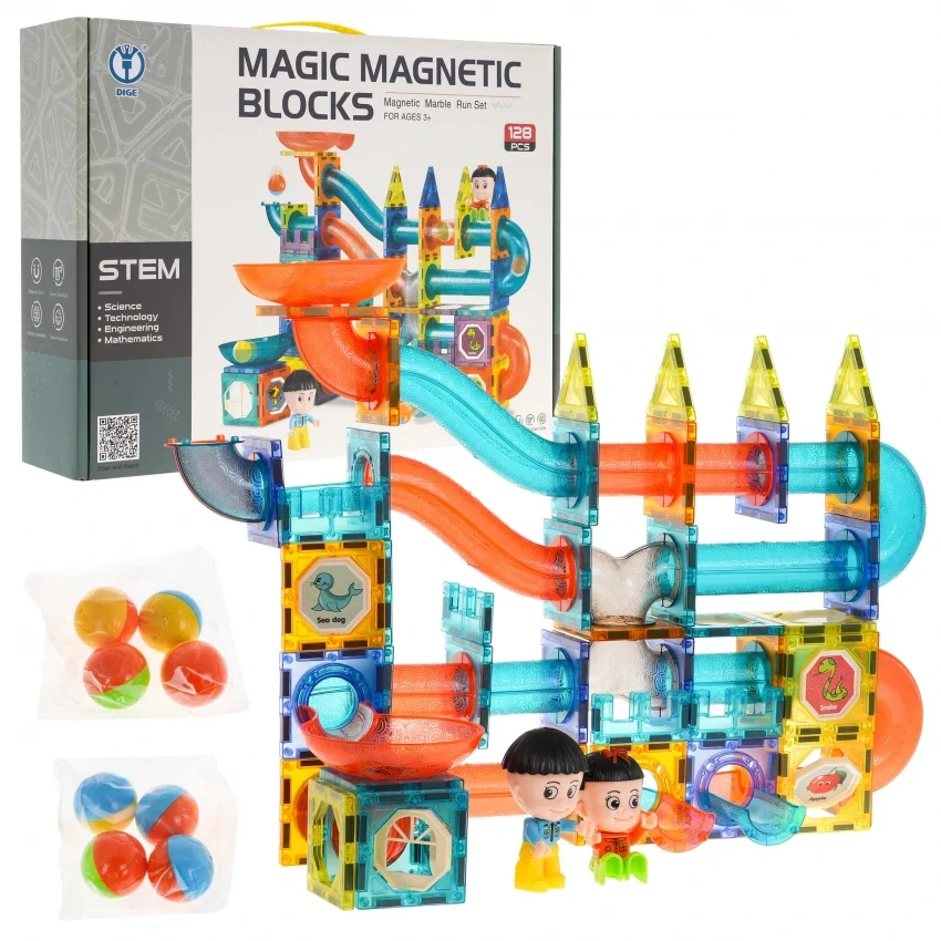 JOKO Magnetická Guličková Dráha 128ks