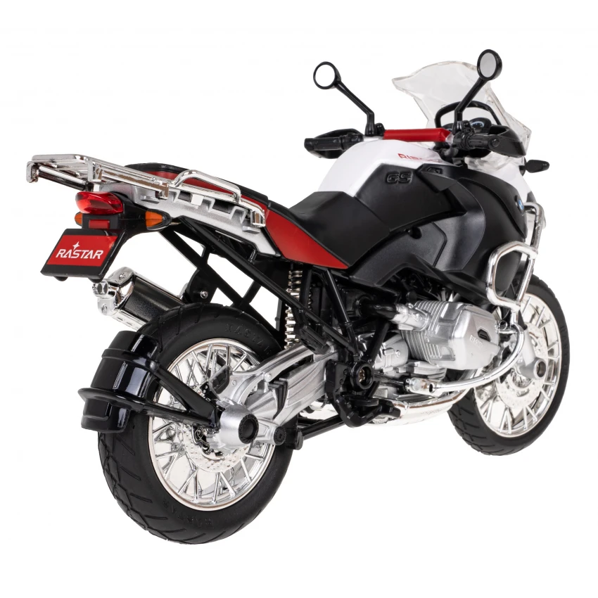 RASTAR Kovový Model Motorky BMW R1200GS 1:9, červená