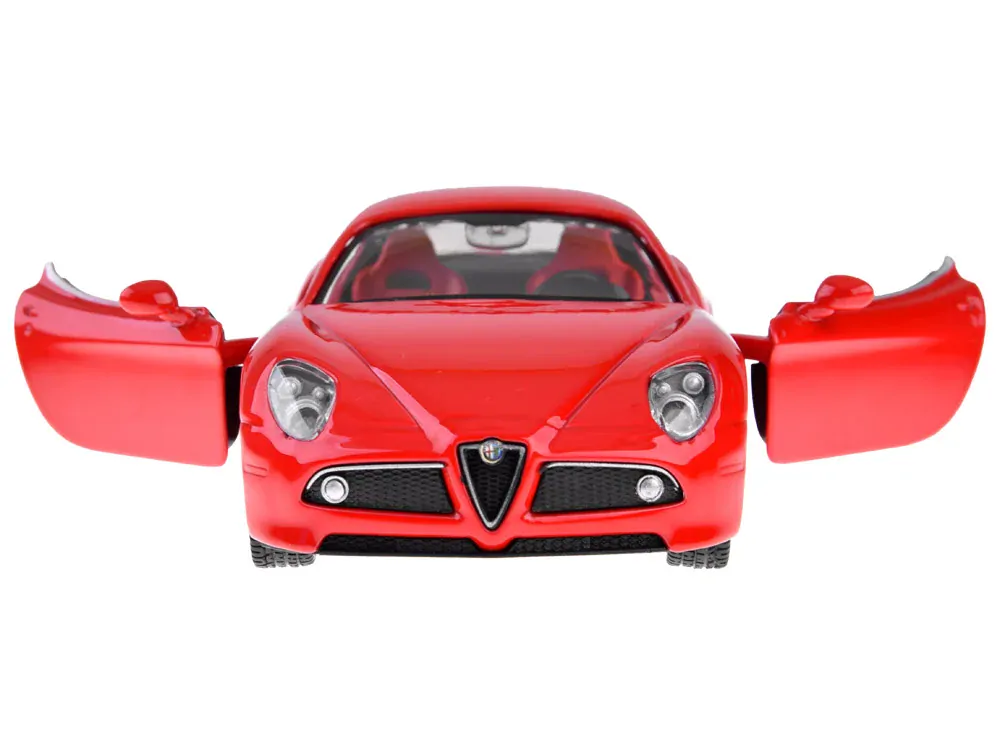 JOKO Kovový Model Autíčka Alfa Romeo 8C Competizione 1:32 so svetlom a zvukom, červené
