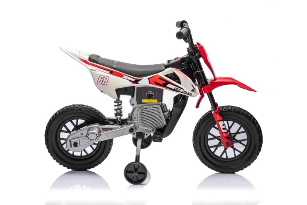 JOKO Elektrická Motorka Cross PANTONE 361C, červená