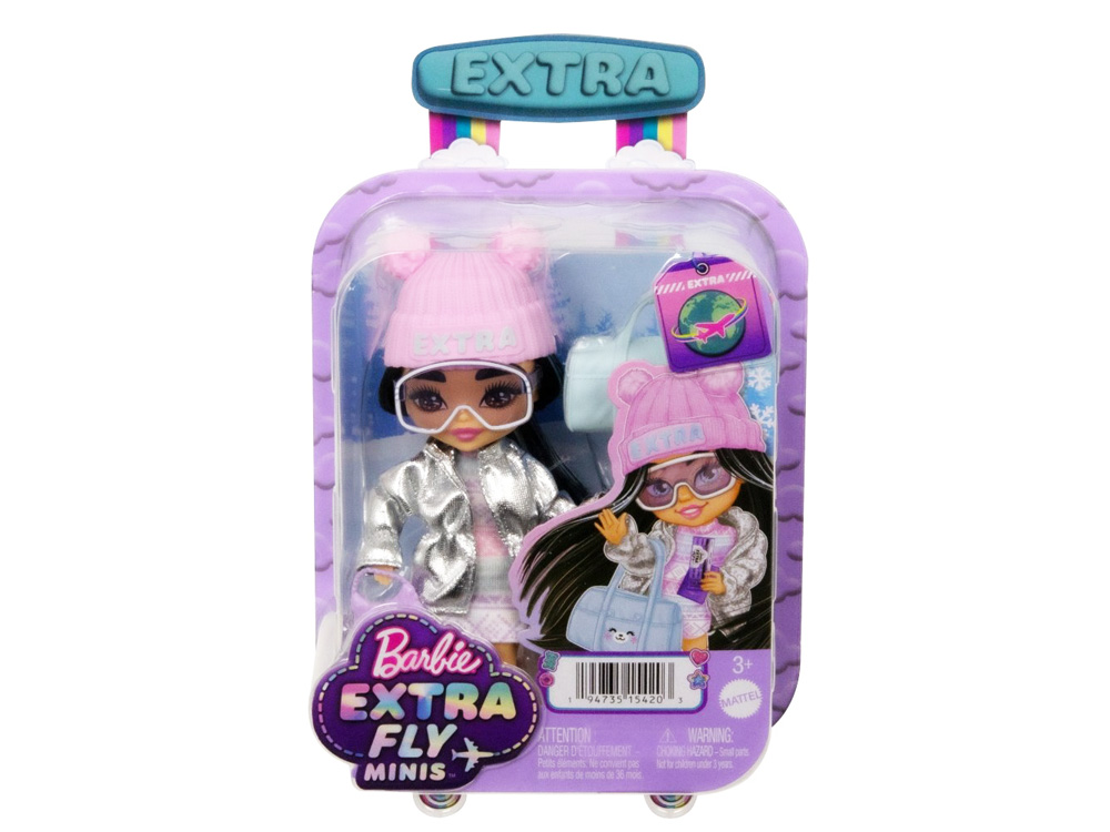 Barbie, Extra Fly Minis bábika v zimnom outfite