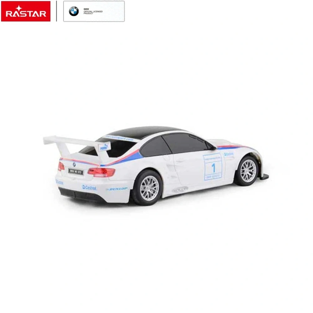 Rastar RC Auto BMW M3 na diaľkové ovládanie, biele