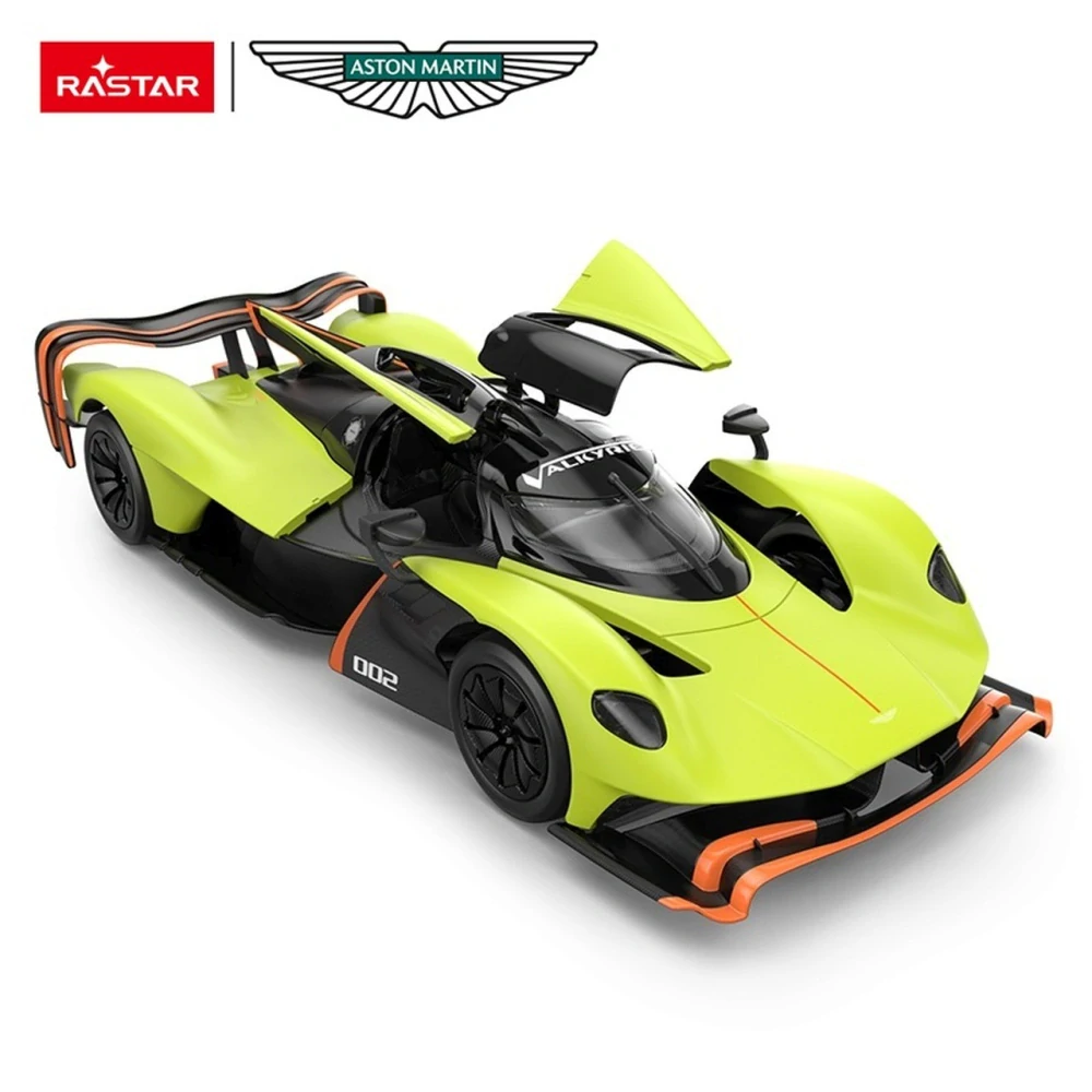 Rastar RC Auto Aston Martin Valkyrie AMR Pro na diaľkové ovládanie + LED svetlá, zelené