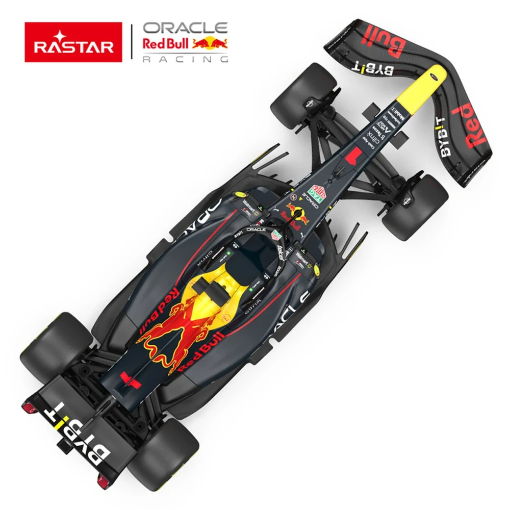 Rastar RC Formula Oracle Red Bull Racing RB18 na diaľkové ovládanie 1:18, čierna