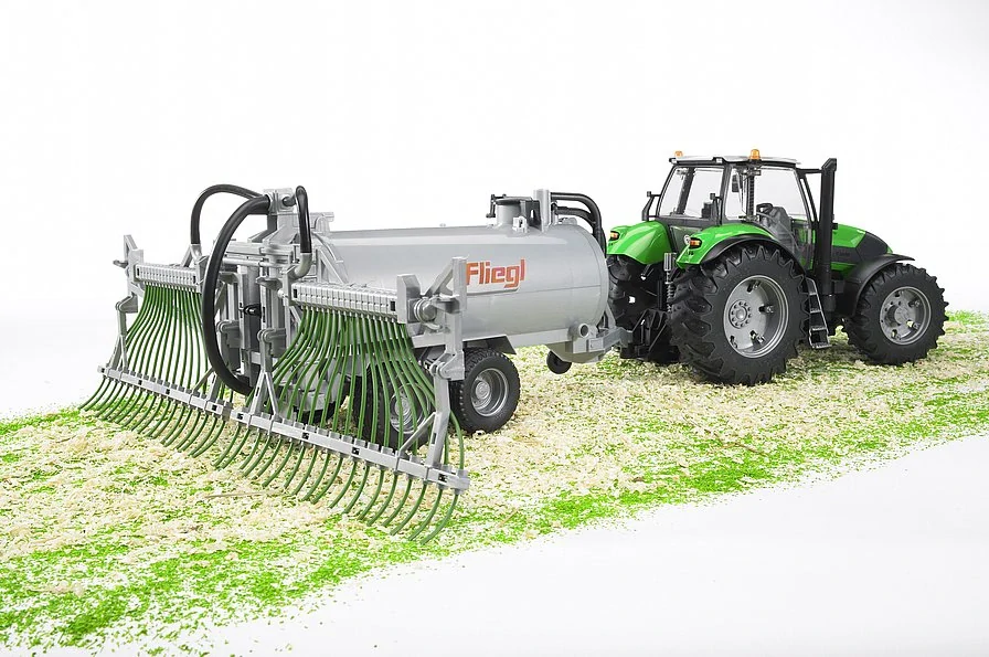 Bruder, Fliegl, fekálna cisterna s aplikátorom, 1:16