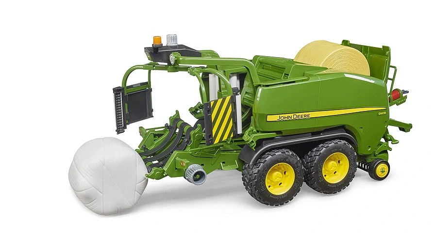 Bruder, John Deere baliaci lis s komorou C441R, 1:16
