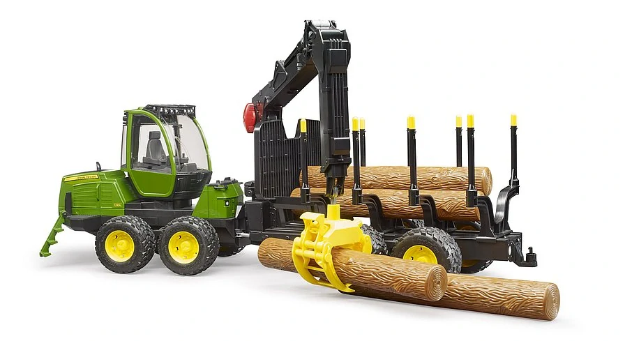 Bruder, JD Forwarder lesný stroj, 1:16