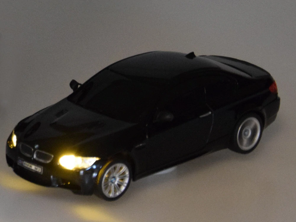 JOKO RC Auto BMW s Volantom na diaľkové ovládanie + svetlo, čierne