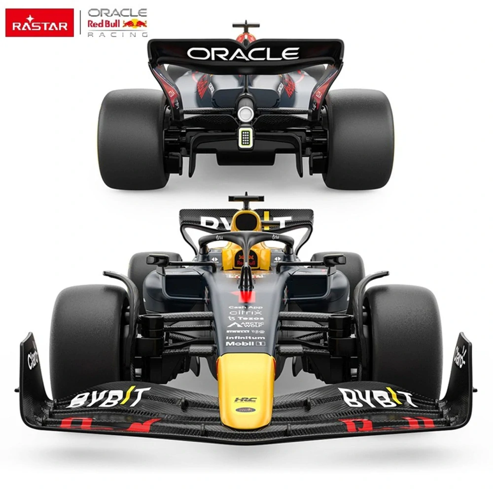 Rastar Konštrukčné autíčko RC Formula Red Bull F1 RB19 Building kit 1:16 na diaľkové ovládanie, modrá