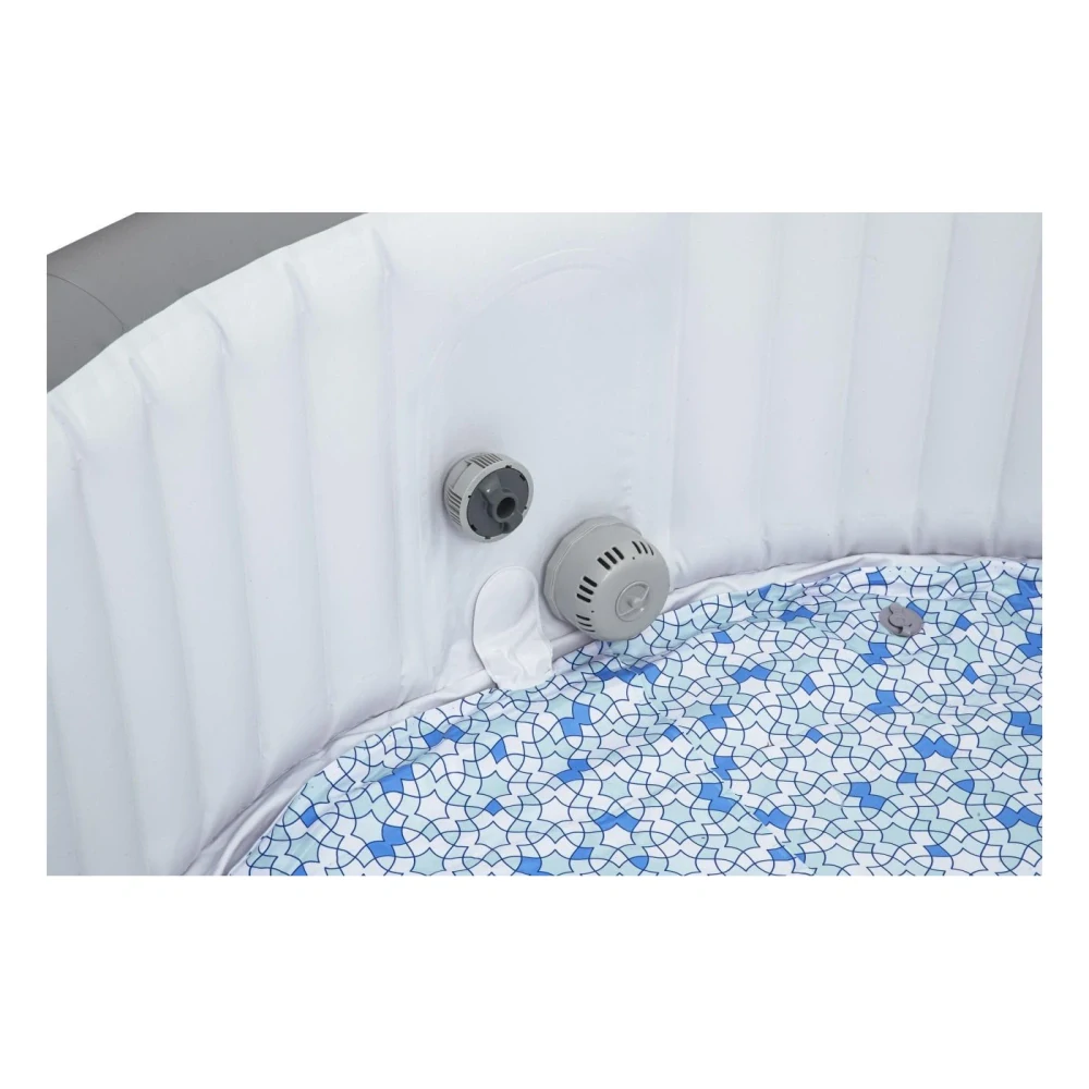 Bestway 6001J Vírivka Lay-Z-Spa HAWAII Hydromassage AirJet, pre 8 osôb, WIFI Aplikácia, sivá