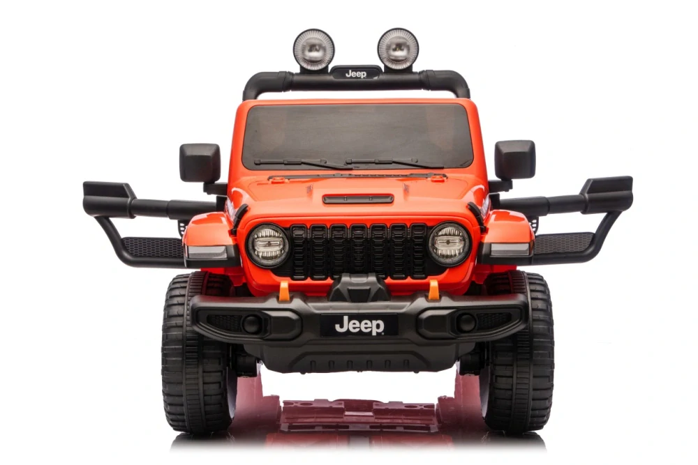 JOKO Elektrické atutíčko Jeep Wrangler Rubicon LIFT, oranžové