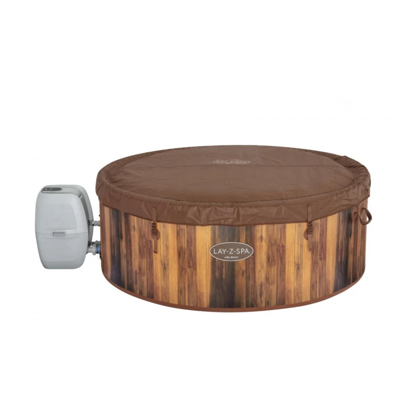 Bestway 60025 Vírivka Lay-Z-Spa Helsinki Air Jet Jacuzzi pre 7 osôb, dizajn dreva