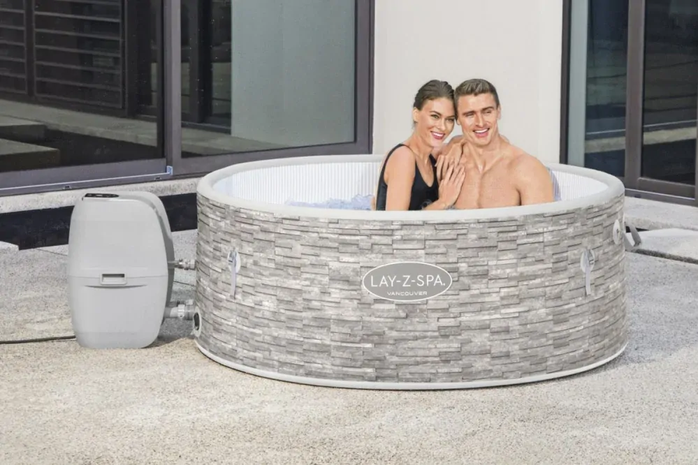 Bestway 60027 Nafukovacia Vírivka Jacuzzi Lay-Z-Spa Vancouver pre 5 osôb