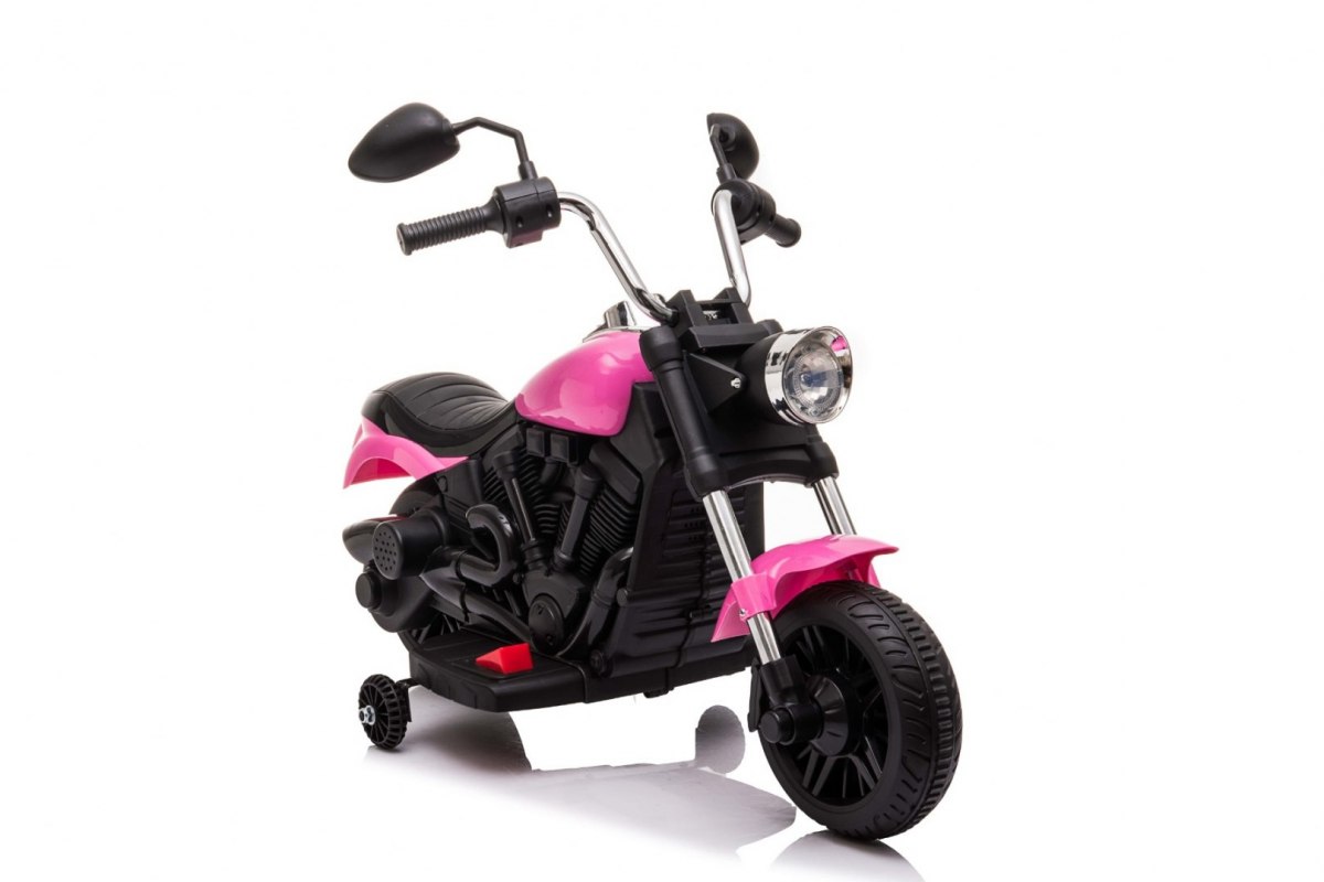 JOKO Elektrická Motorka Chopper V-Max 82cm, ružová