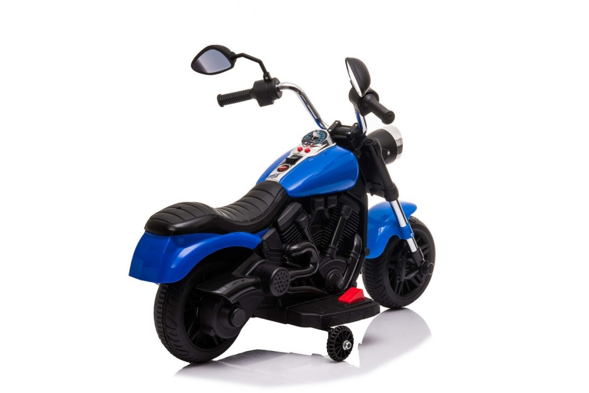 JOKO Elektrická Motorka Chopper V-Max 82cm, modrá