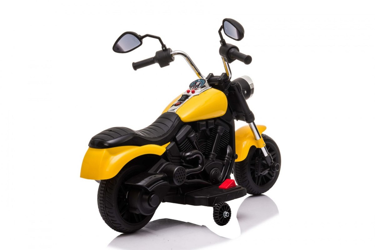 JOKO Elektrická Motorka Chopper V-Max 82cm, žltá