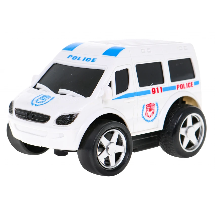 JOKO Sada Autíčok 5ks, policajné auto, lietadlo, motorka