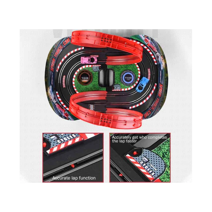 JOKO Autodráha Speed Track na diaľkové ovládanie s Kľukou