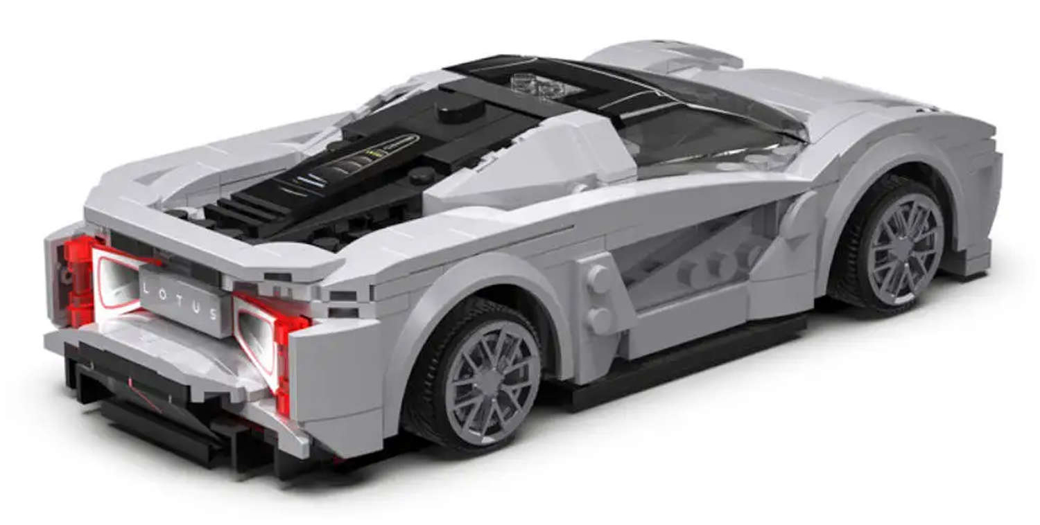 CaDa TECHNIC – EE RC Technická Stavebnica Športové auto 308ks na diaľkové ovládanie, Dual Mode Control, sivé