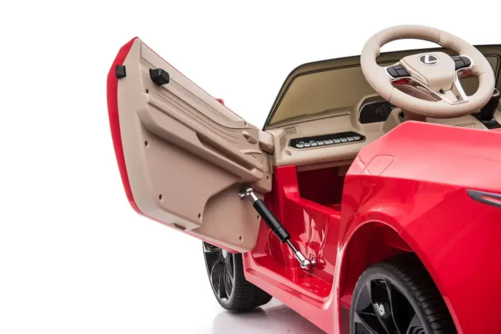 JOKO Elektrické Autíčko Lexus LC500, penové kolesá, kožené sedadlo, červené