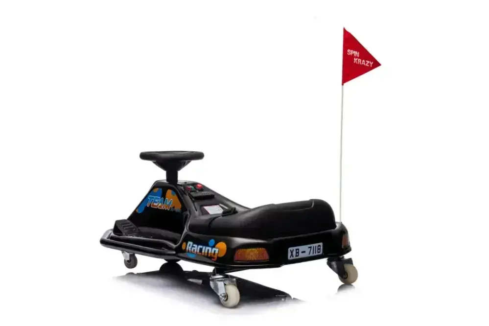 JOKO Elektrické Autíčko Racing Drifter 180W 24V s Funkciou DRIFTU, nosnosť 80kg, čierne