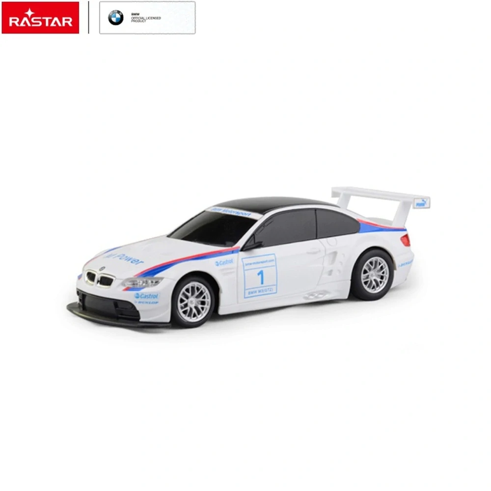 Rastar RC Auto BMW M3 na diaľkové ovládanie, biele