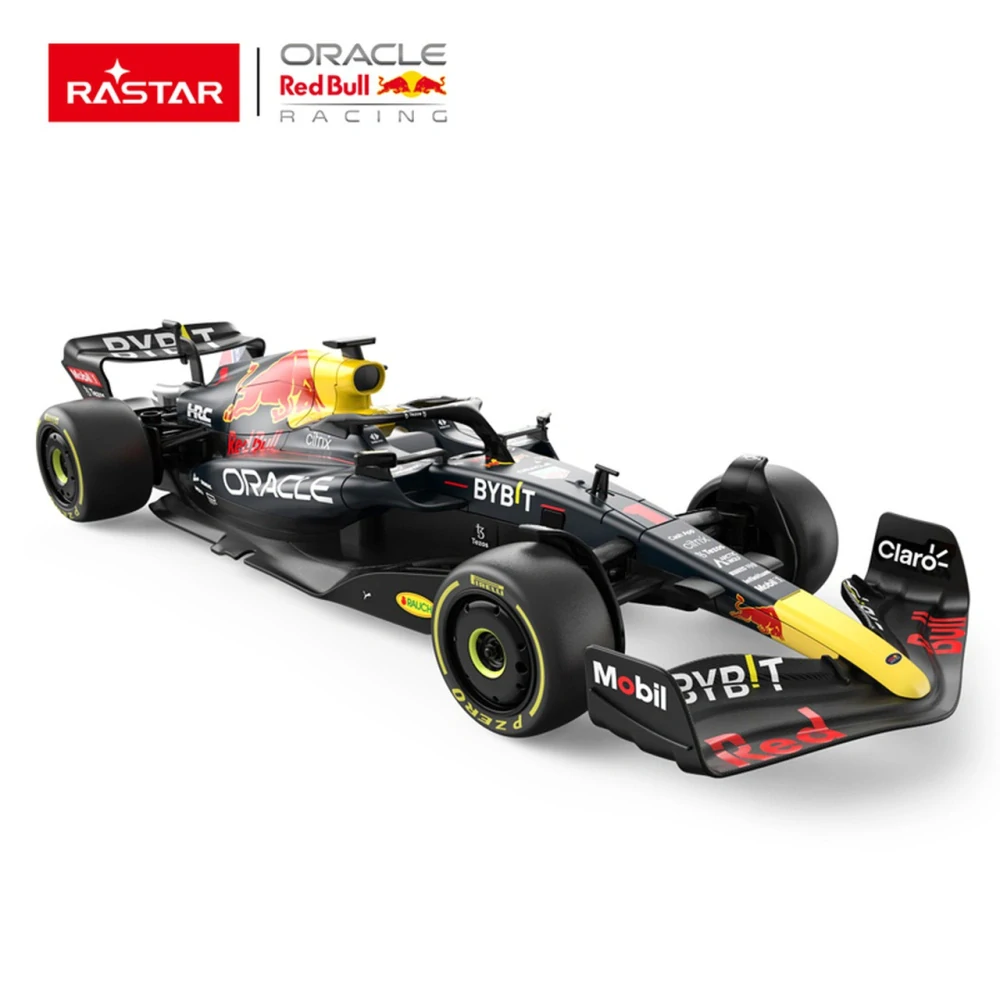 Rastar RC Formula Oracle Red Bull Racing RB18 na diaľkové ovládanie 1:18, čierna