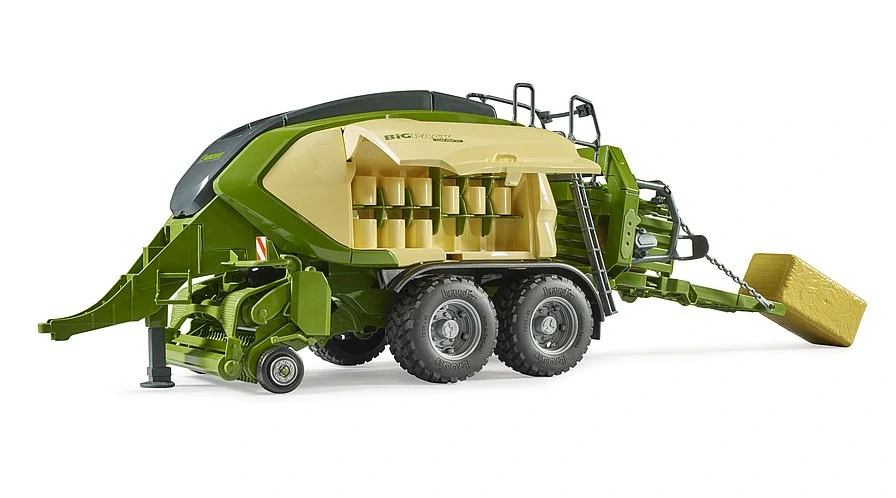 Bruder, baliaci lis Krone Big Pack 1290 HDP VC s 2 štvorcovými balíkmi, 1:16