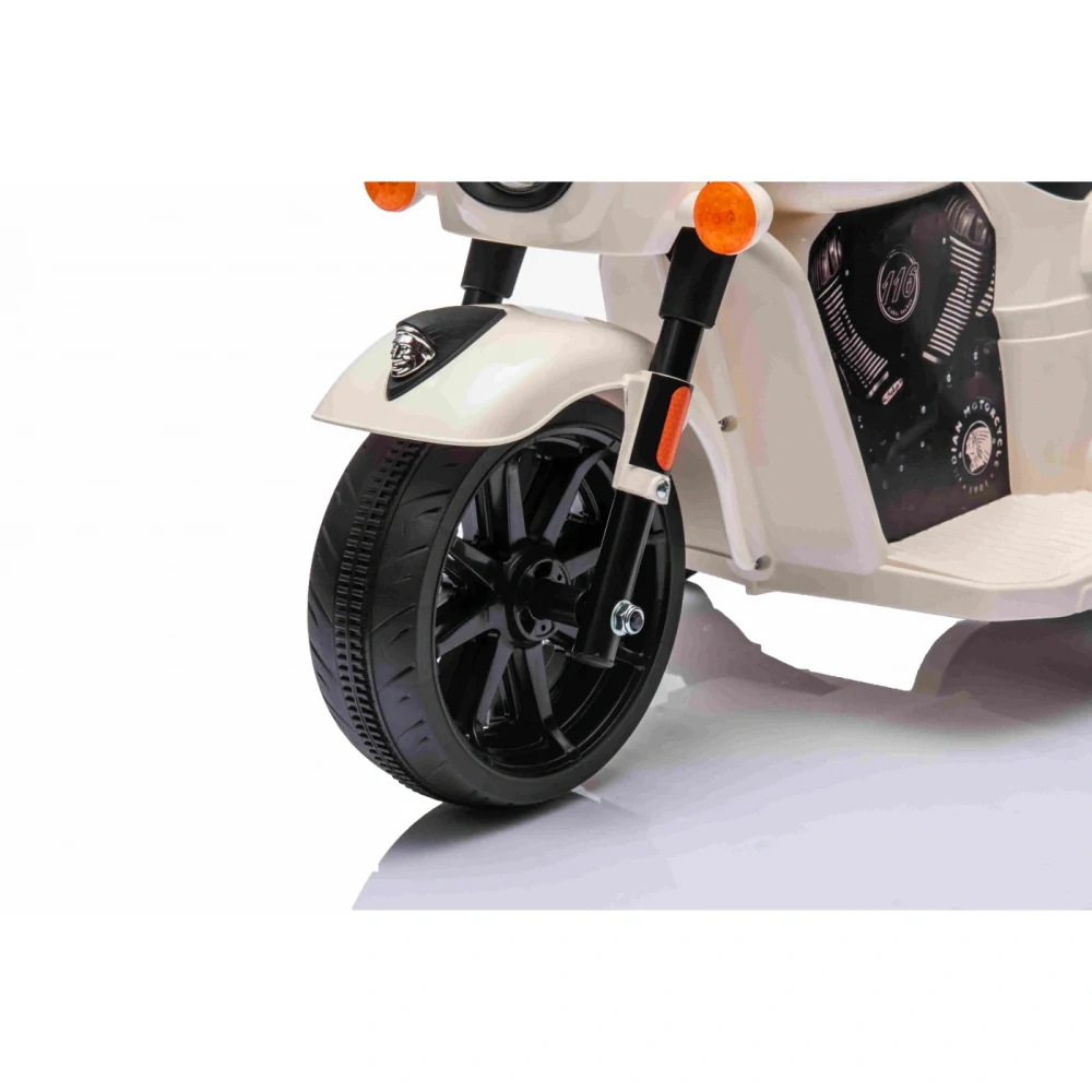 JOKO, Elektrická motorka Chopper INDIAN, biela