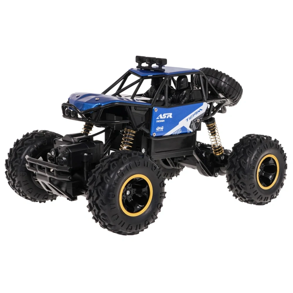 JOKO RC Kovové Auto Crawler MONSTER ROCK 4x4 na diaľkové ovládanie, modré