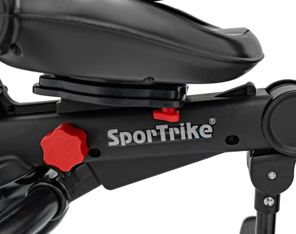 Sportrike Detská Trojkolka RIDER, detský bicykel 3v1 s vodiacou tyčou, modrá