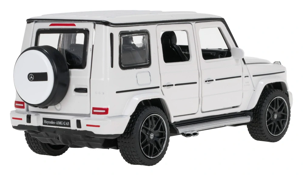 Rastar Kovové auto Mercedes-Benz AMG G63 RASTAR so svetlom a zvukom, biele