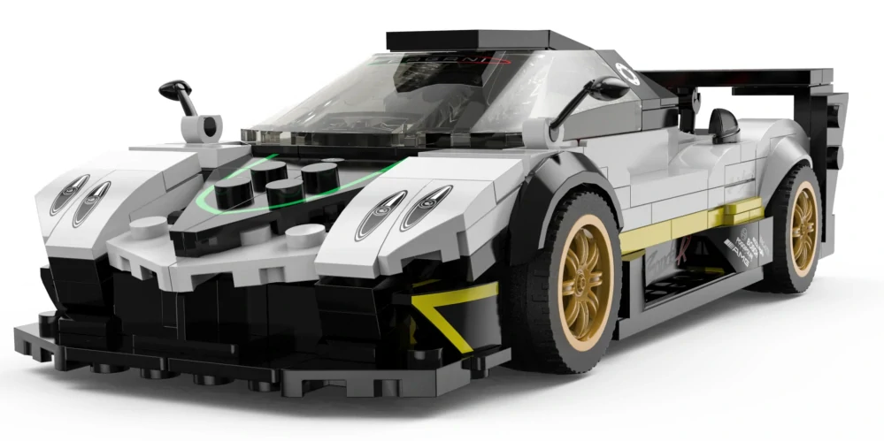Rastar Stavebnica Auto Pagani Zonda R 387ks 1:28, biele