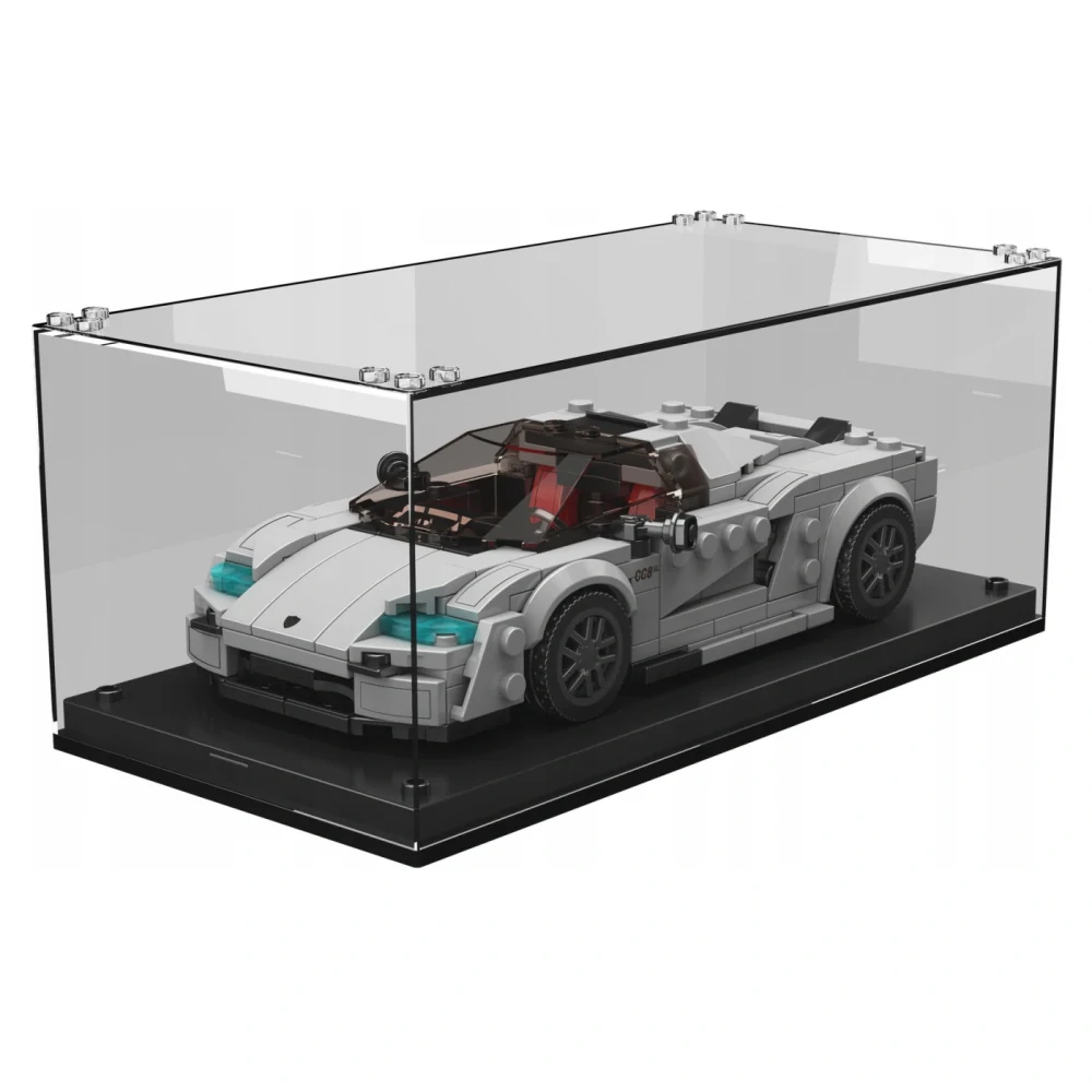 Mould King Technická Stavebnica Športové auto 388ks, strieborné