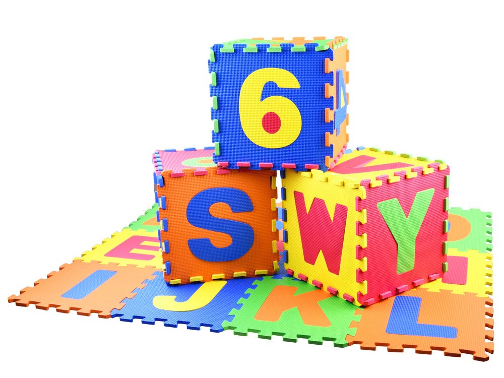 JOKO Detské Penové puzzle Abeceda + Čísla 36ks