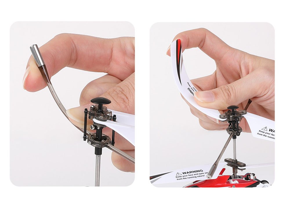SYMA RC Vrtuľník S107H na Diaľkové ovládanie 2,4 GHz, červený