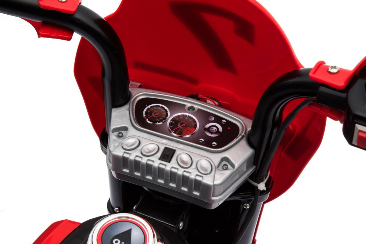 JOKO Elektrická motorka Crosska, červená
