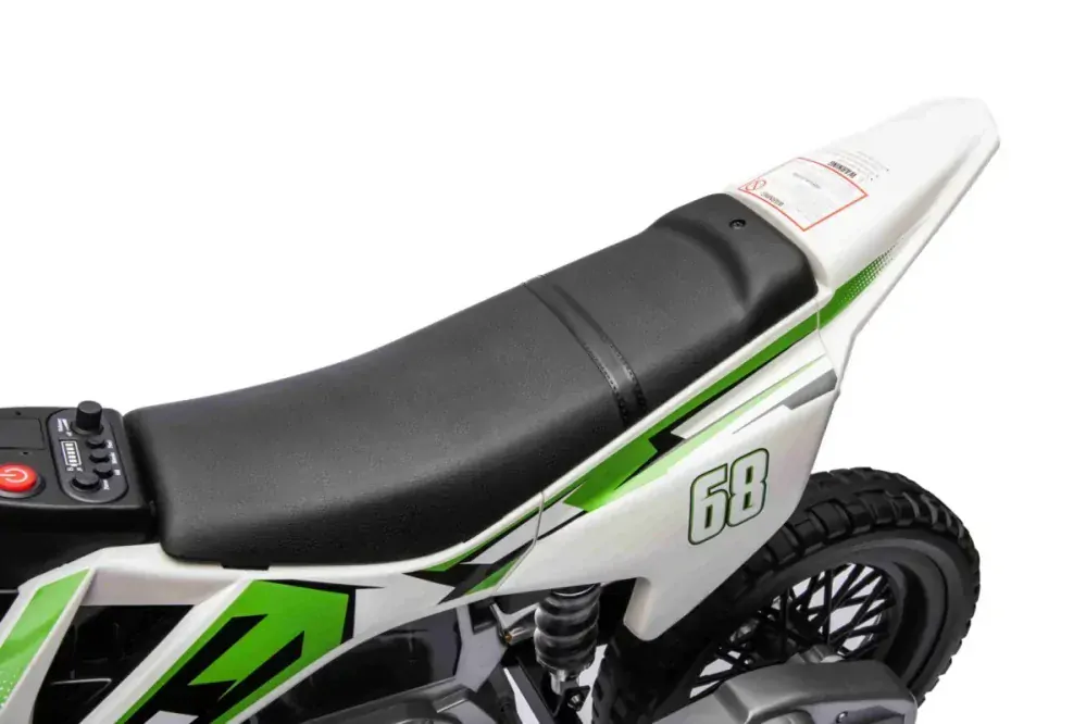 JOKO Elektrická Motorka Cross PANTONE 361C, zelená