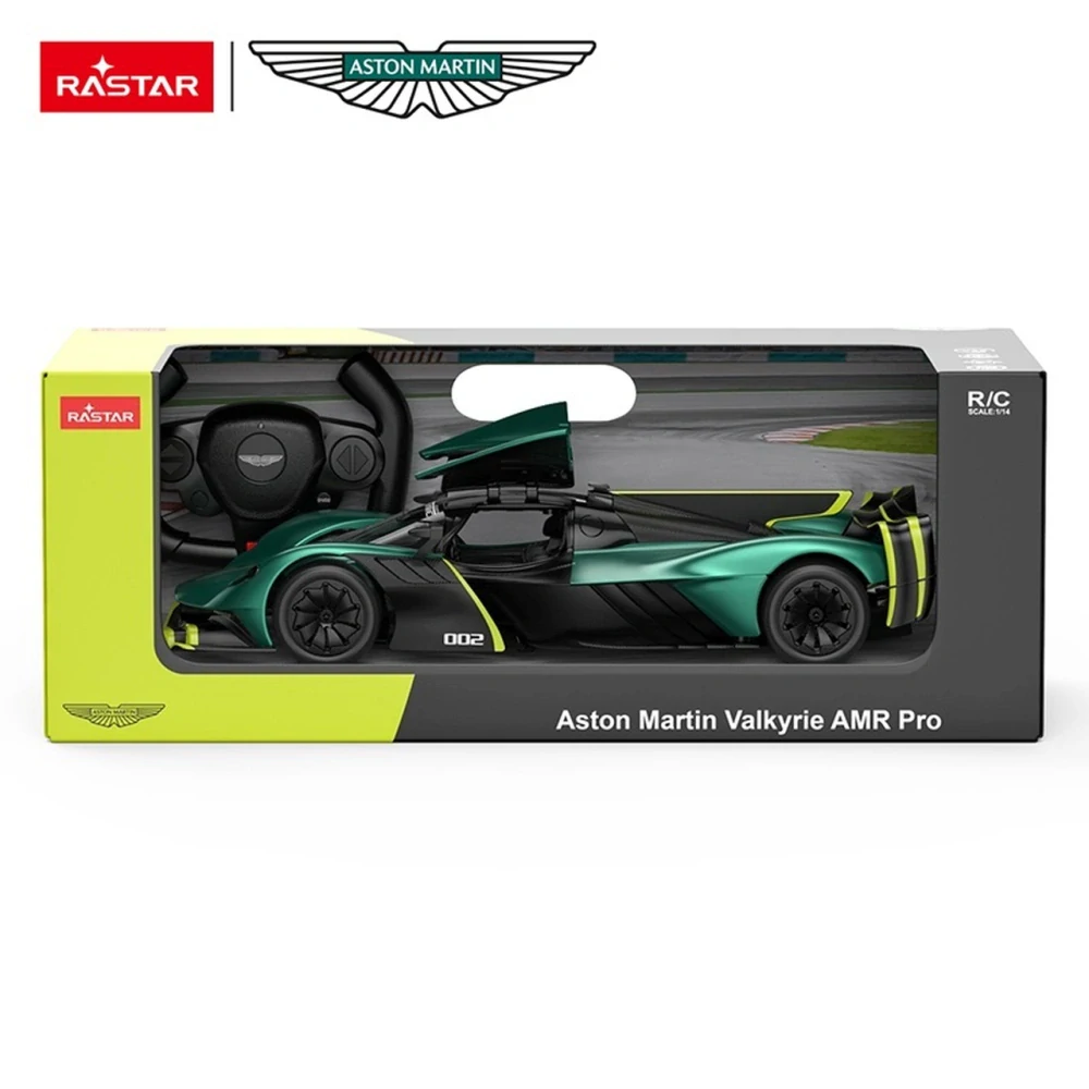 Rastar RC Auto Aston Martin Valkyrie AMR Pro na diaľkové ovládanie, tmavo zelené